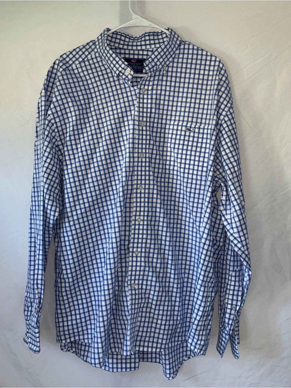 Vineyard Vines Classic Fit Tucker Shirt Blue Checkered
Whale XXL